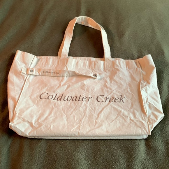 Coldwater Creek Handbags - Coldwater Creek roll up bag. Approx 15” x 11” x 5”. 16” strap